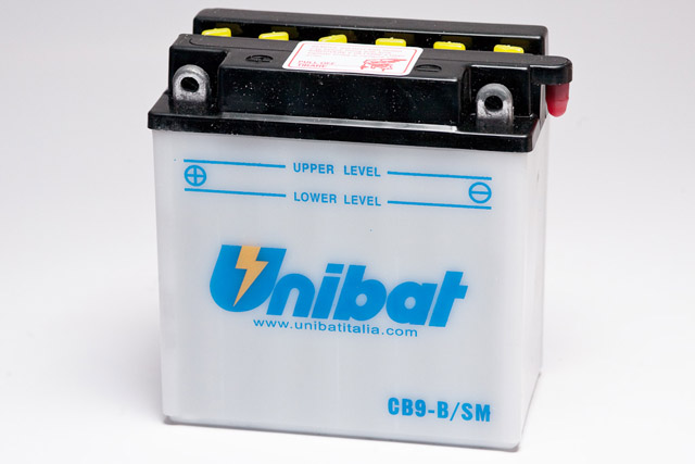 Unibat CB9-B-SM AKKU Conventional Series 12V 9Ah 130Cca 135x75x139mm ...